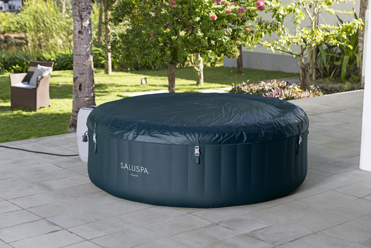Jacuzzi Inflable Spa Miami 1,96 m x 66 cm Bestway Para 6 Personas