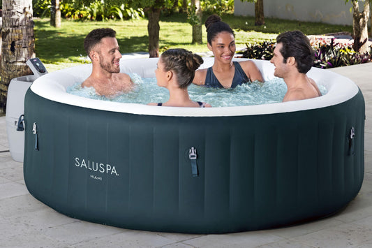 Jacuzzi Inflable Spa Miami 1,96 m x 66 cm Bestway Para 6 Personas