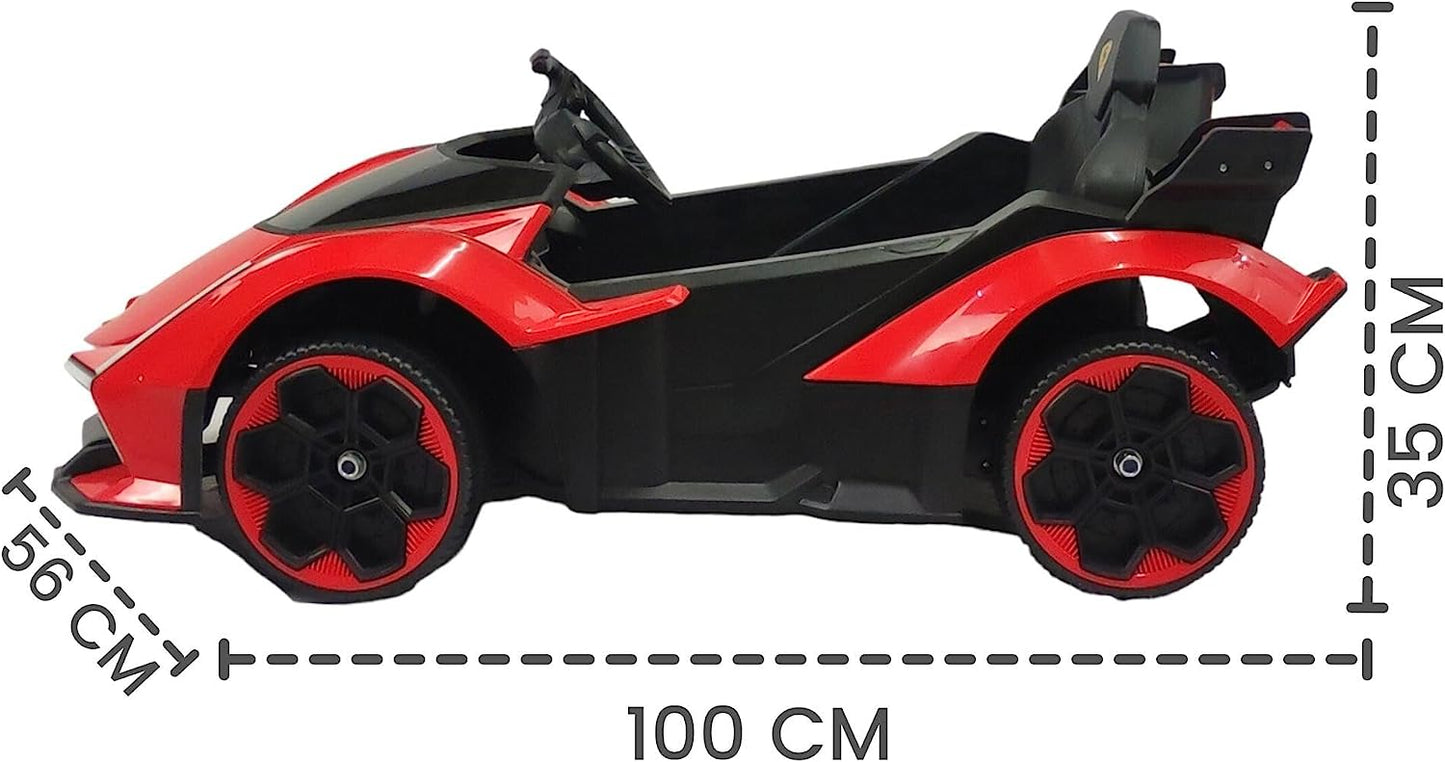 Carro Electrico Montable Tipo Lambo 12V C/ Control Remoto