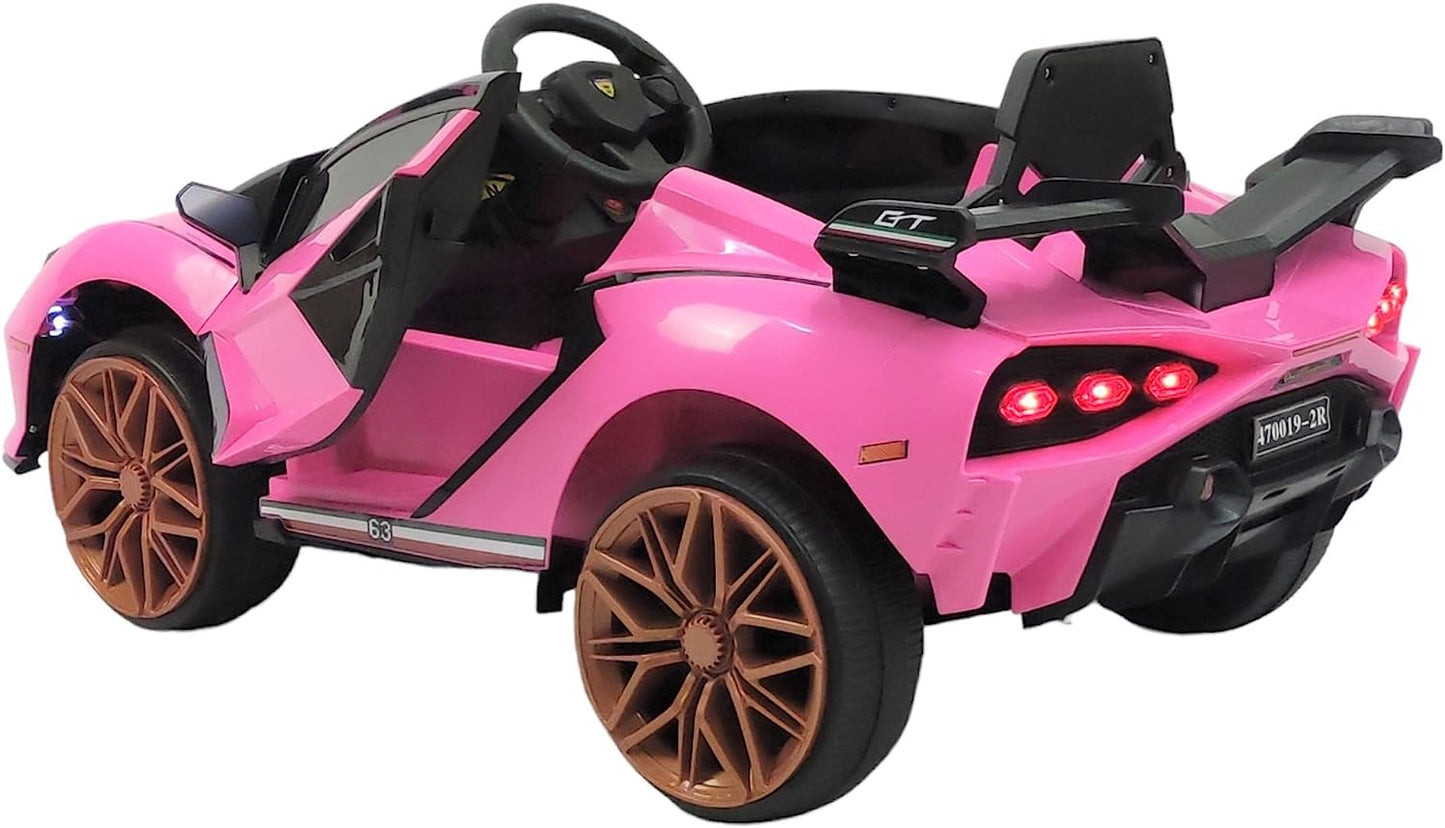 Carro Electrico Montable 12V Para Niños Con Control Remoto