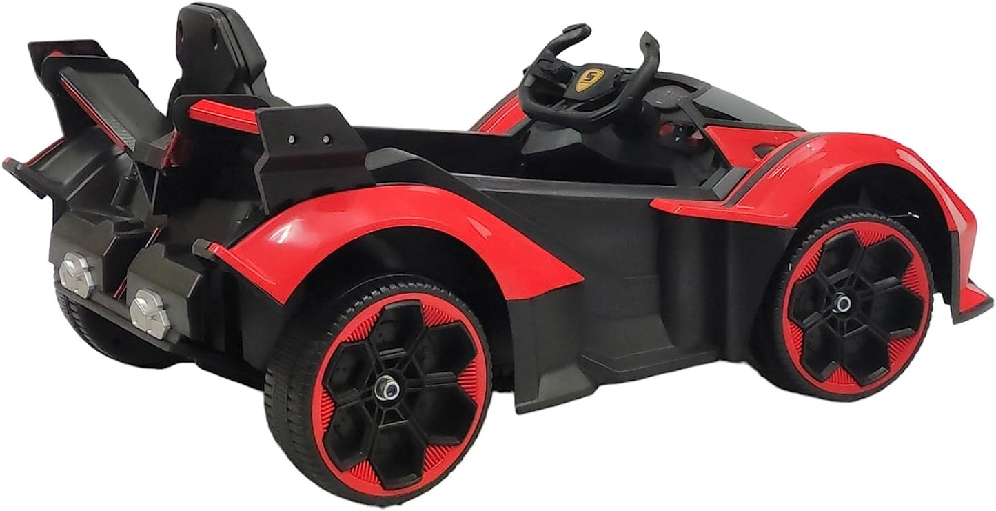 Carro Electrico Montable Tipo Lambo 12V C/ Control Remoto