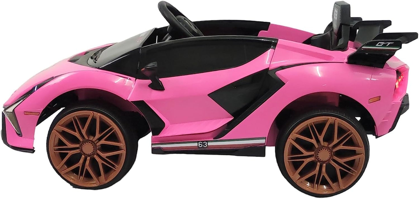 Carro Electrico Montable 12V Para Niños Con Control Remoto