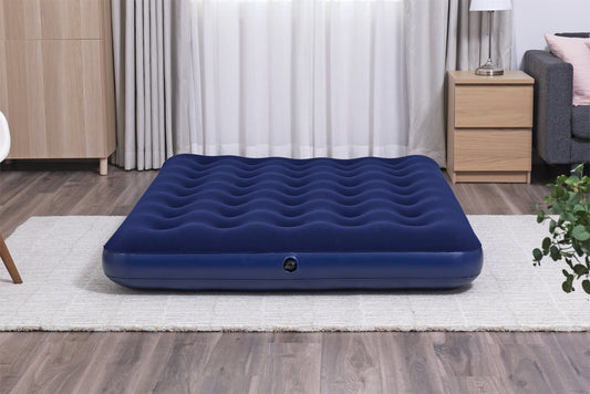 Colchon Inflable Matrimonial Con Bomba Electrica Bestway