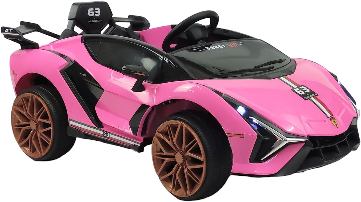 Carro Electrico Montable 12V Para Niños Con Control Remoto