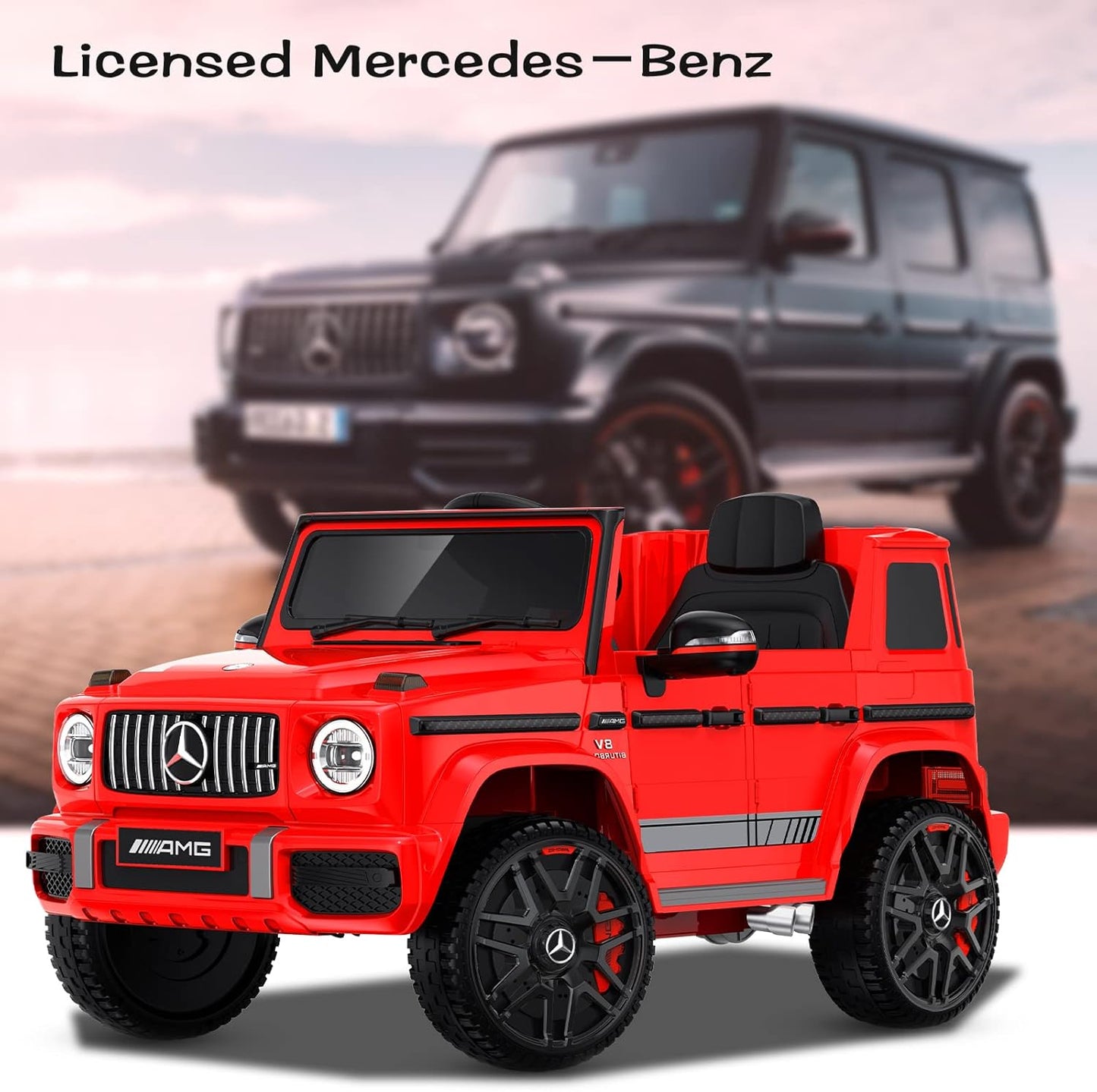 Camioneta Electrica Montable Mercedes G63 AMG Para Niños