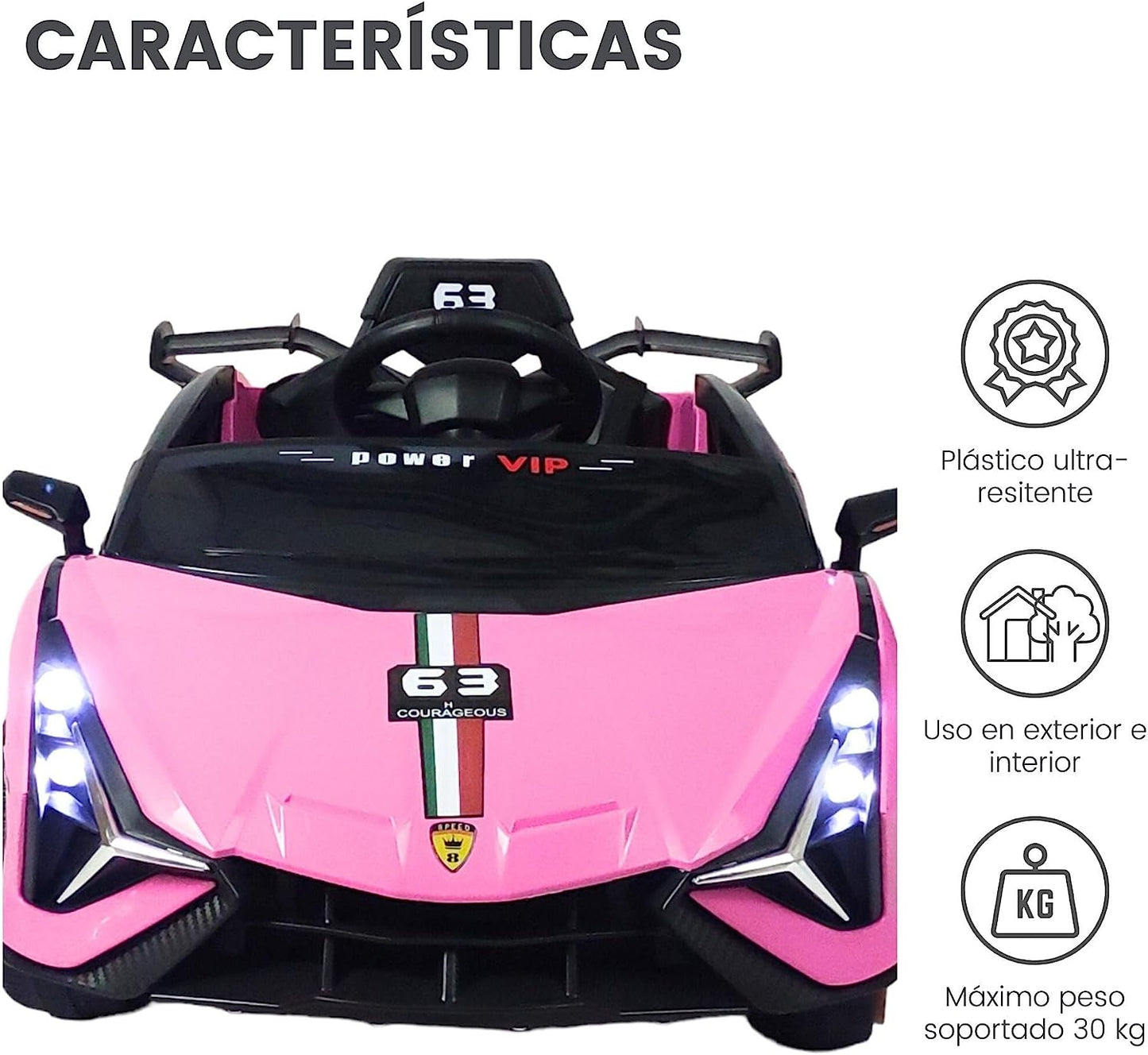 Carro Electrico Montable 12V Para Niños Con Control Remoto