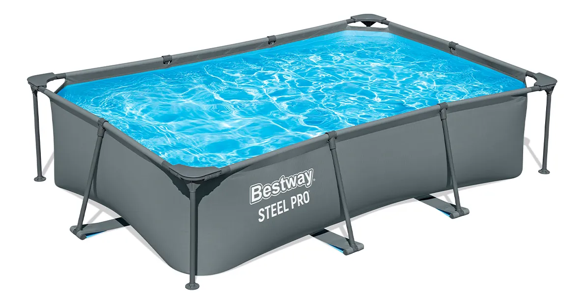 Alberca Estructural Recatangular 2,59 m x 1,70 m x 61 cm Bestway