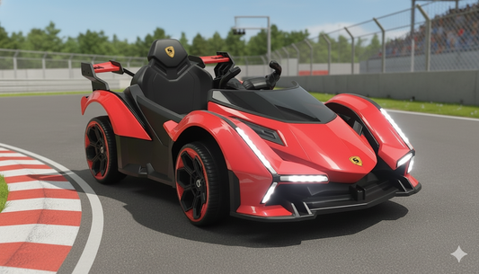 Carro Electrico Montable Tipo Lambo 12V C/ Control Remoto