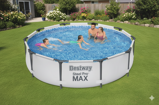 Alberca Estructural Con Bomba Y Filtro Bestway 3.05m X 76CM